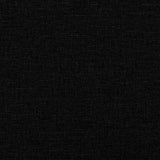 Box Spring Bed with Mattress Black 120x190 cm Fabric
