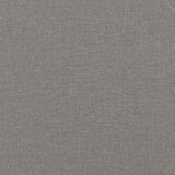Box Spring Bed with Mattress Taupe 120x190 cm Fabric