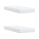 Box Spring Bed With Mattress Faux Leather
