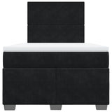 Box Spring Bed With Mattress Small Double Velvet