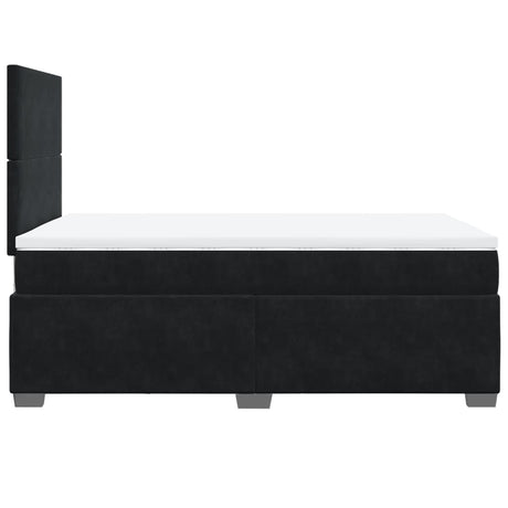 Box Spring Bed With Mattress Small Double Velvet