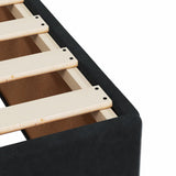 Box Spring Bed With Mattress Small Double Velvet