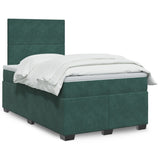 Box Spring Bed With Mattress Small Double Velvet