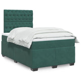 Box Spring Bed With Mattress Small Double Velvet