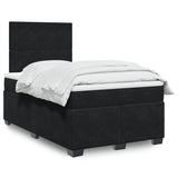 Box Spring Bed With Mattress Small Double Velvet