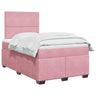 Box Spring Bed With Mattress Small Double Velvet
