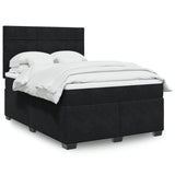 Box Spring Bed With Mattress Small Double Velvet