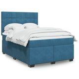 Box Spring Bed With Mattress Small Double Velvet