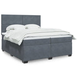 Box Spring Bed With Mattress Small Double Velvet