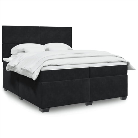 Box Spring Bed With Mattress Small Double Velvet