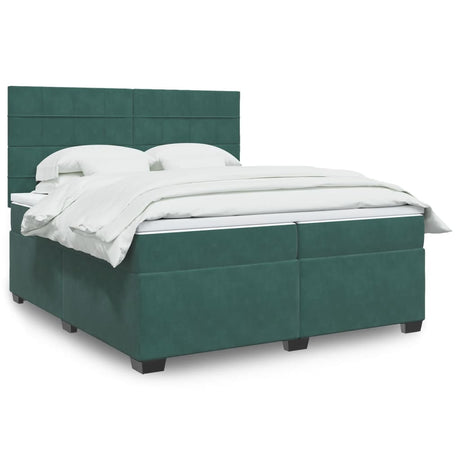 Box Spring Bed With Mattress Small Double Velvet