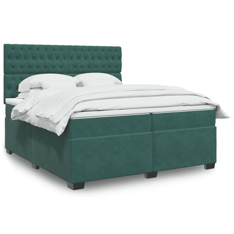 Box Spring Bed With Mattress Small Double Velvet