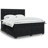 Box Spring Bed With Mattress Small Double Velvet