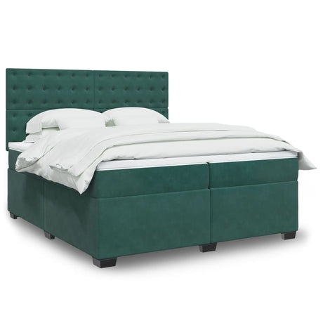 Box Spring Bed With Mattress Small Double Velvet