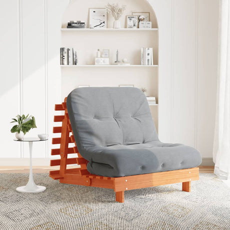 Futon Sofa Bed With Mattress Solid Wood Pine