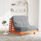 Futon Sofa Bed With Mattress Solid Wood Pine