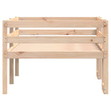 Kids' Bed Frame without Mattress 90x200 cm Solid Wood Pine