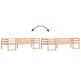 Kids' Bed Frame without Mattress 90x200 cm Solid Wood Pine
