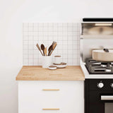 Kitchen Worktop Solid Wood Oak Rectangular