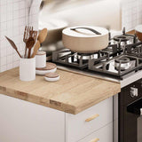 Kitchen Worktop Solid Wood Oak Rectangular
