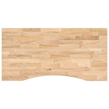 Desk Top Untreated Solid Wood Oak Rectangular