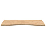 Desk Top Untreated Solid Wood Oak Rectangular