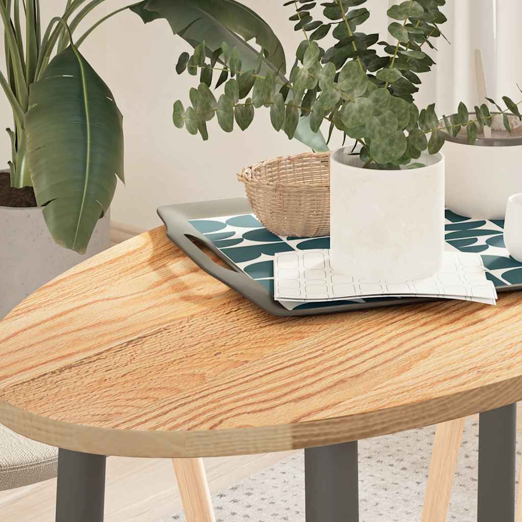 Table Top Solid Wood Oak Oval