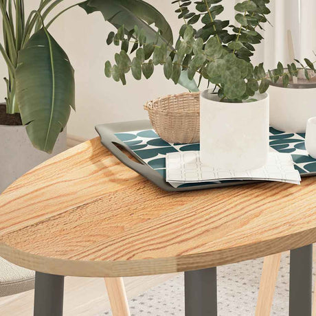 Table Top Solid Wood Oak Oval