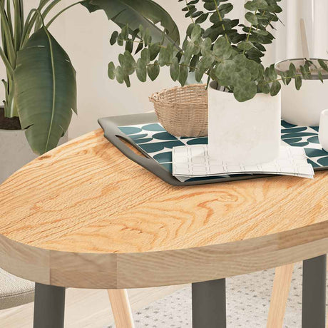 Table Top Solid Wood Oak Oval