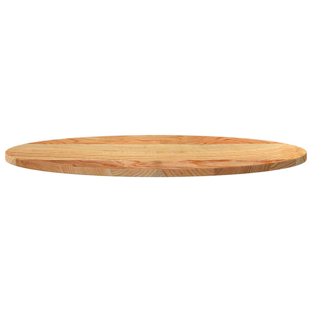 Table Top Solid Wood Oak Oval