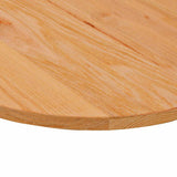 Table Top Solid Wood Oak Oval
