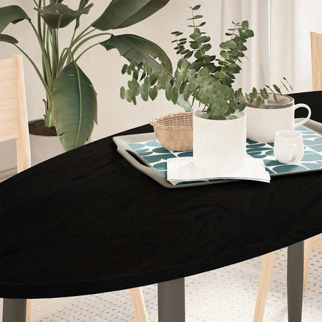 Table Top Solid Wood Oak Oval