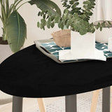 Table Top Solid Wood Oak Oval