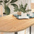 Table Top Solid Wood Oak Oval