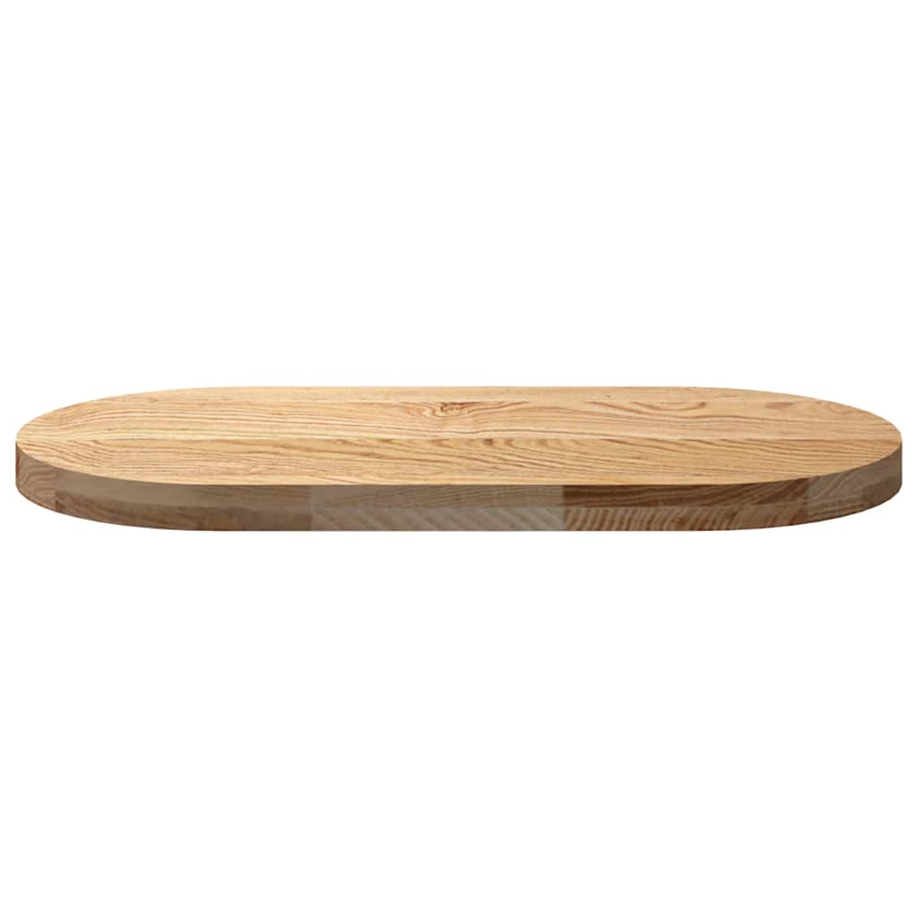 Table Top Solid Wood Oak Oval