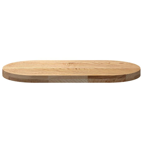 Table Top Solid Wood Oak Oval