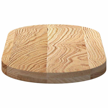 Table Top Solid Wood Oak Oval