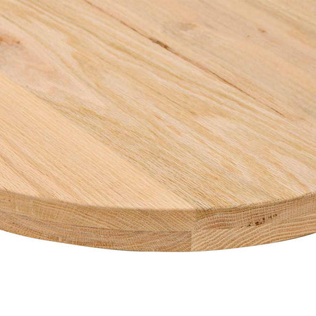Table Top Solid Wood Oak Oval