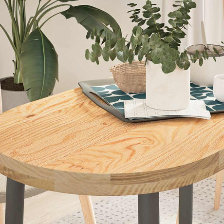 Table Top Solid Wood Oak Oval
