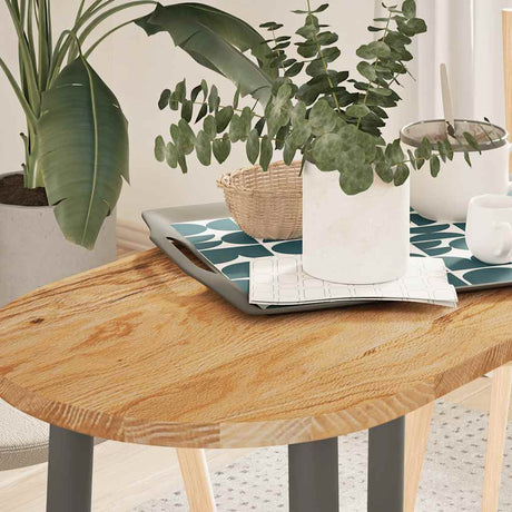 Table Top Solid Wood Oak Oval
