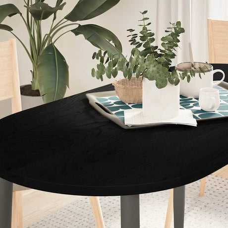 Table Top Solid Wood Oak Oval