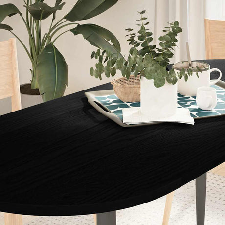 Table Top Solid Wood Oak Oval