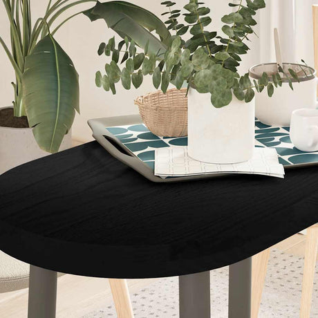 Table Top Solid Wood Oak Oval