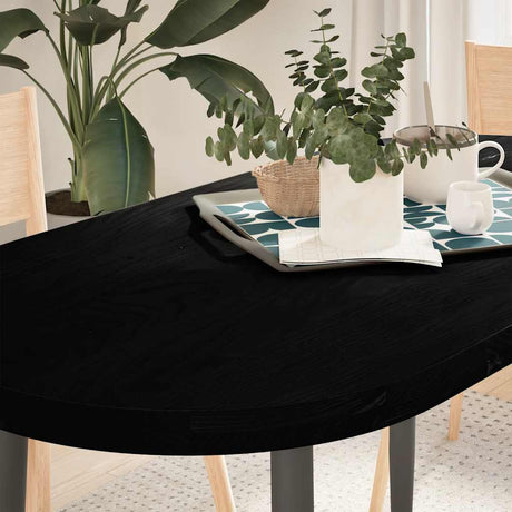 Table Top Solid Wood Oak Oval