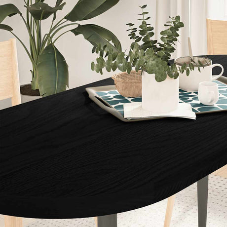 Table Top Solid Wood Oak Oval