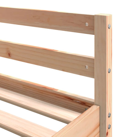 Loft Bed With Desk And Ladder Super King Solid Wood Pine