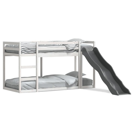Bunk Bed With Slide&Ladder Without Mattress Small Single