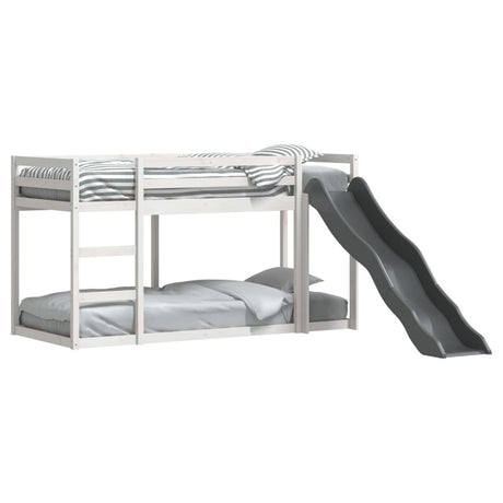 Bunk Bed With Slide&Ladder Without Mattress Small Single