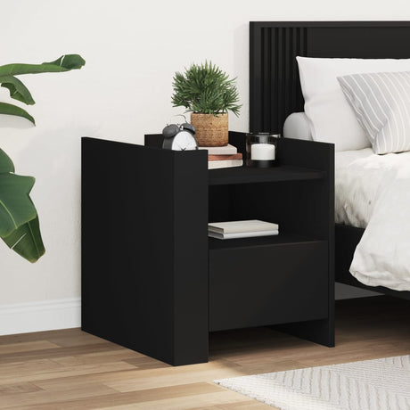 Bedside Cabinet 45X50X50 Cm Engineered Wood