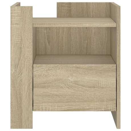 Bedside Cabinet 45X50X50 Cm Engineered Wood